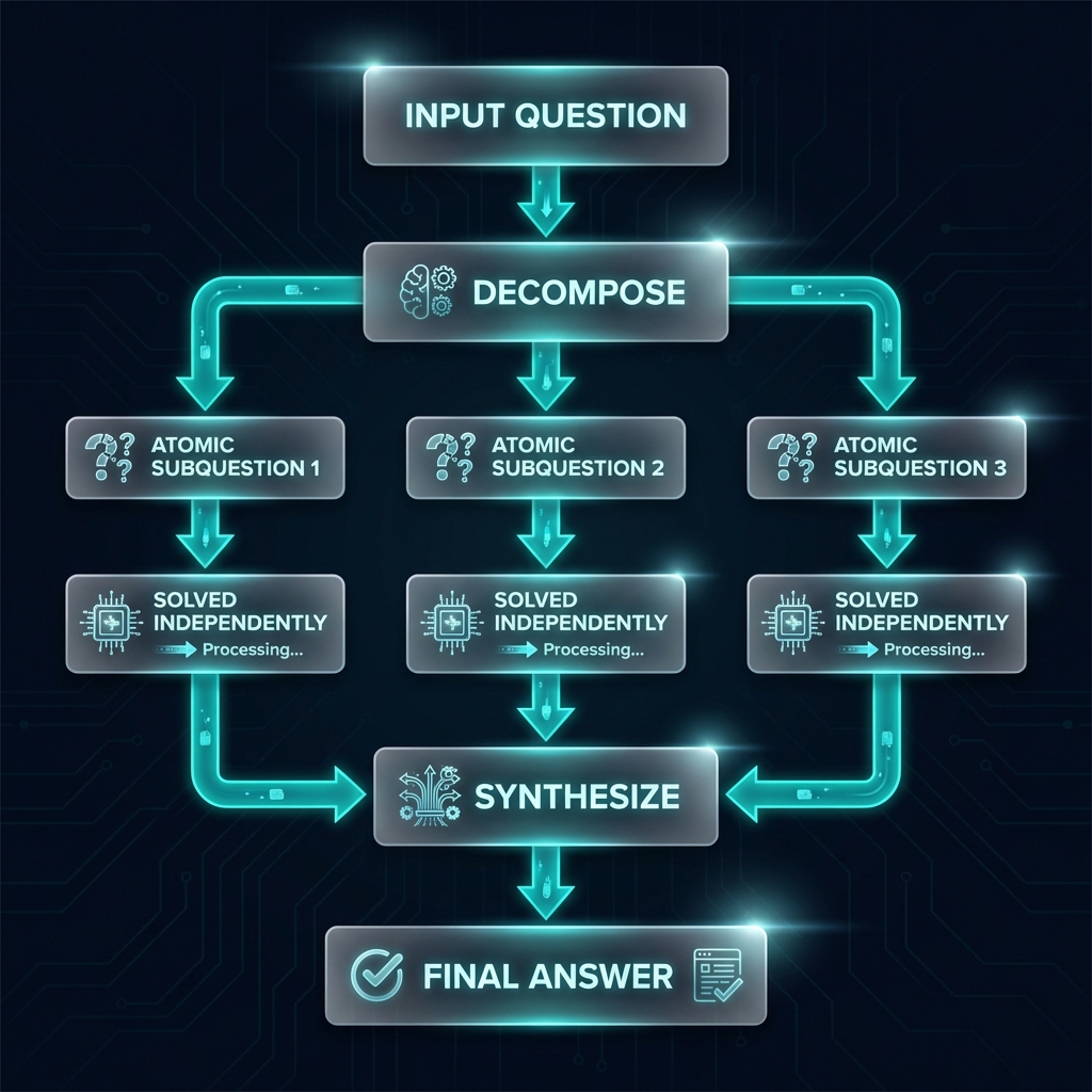 Atom of Thought Workflow Diagram
