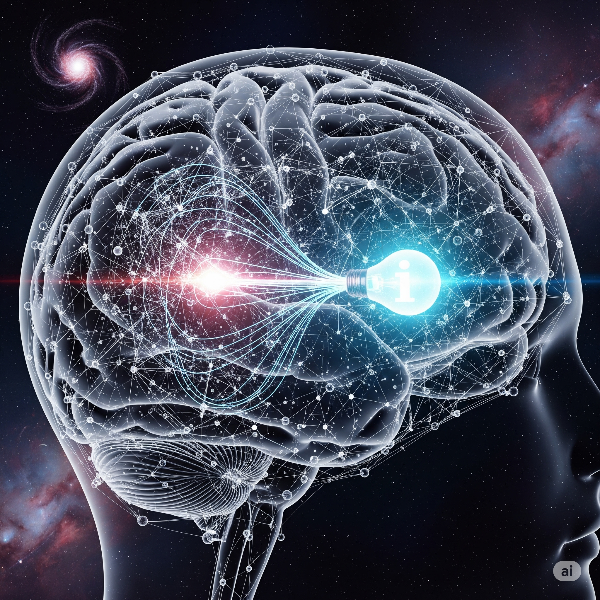 Brain connecting new information to existing knowledge