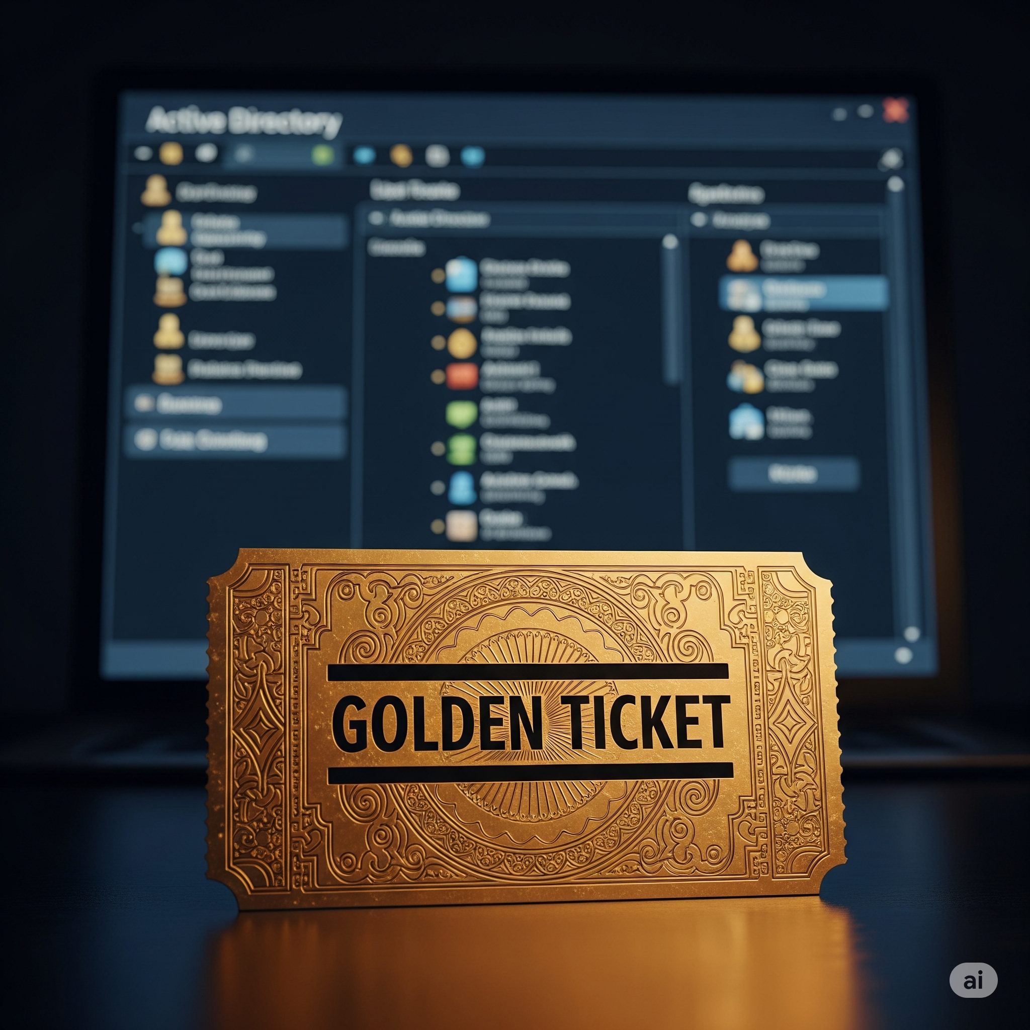 A golden ticket